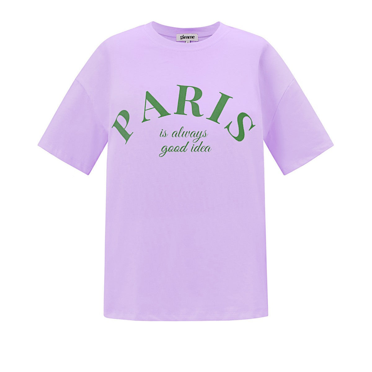 T-shirt Paris - lila
