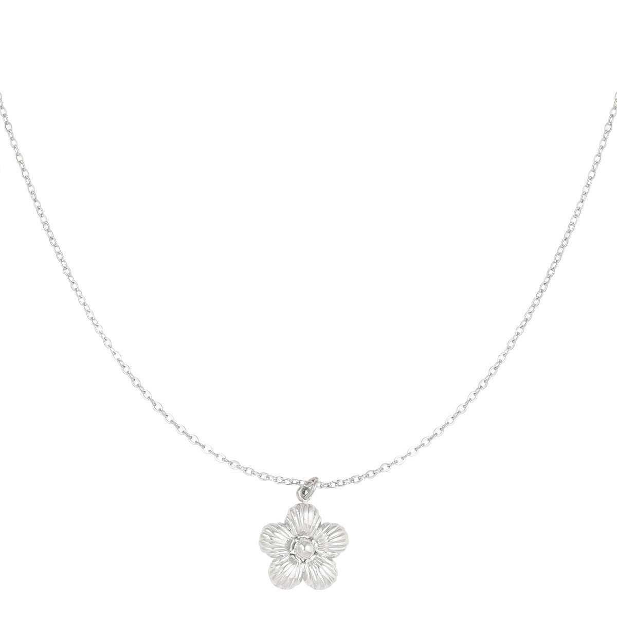 Ketting Daisy - Zilver