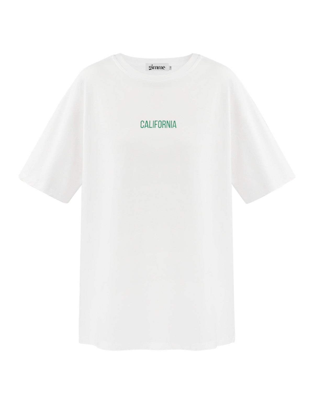 T-shirt Californië - wit