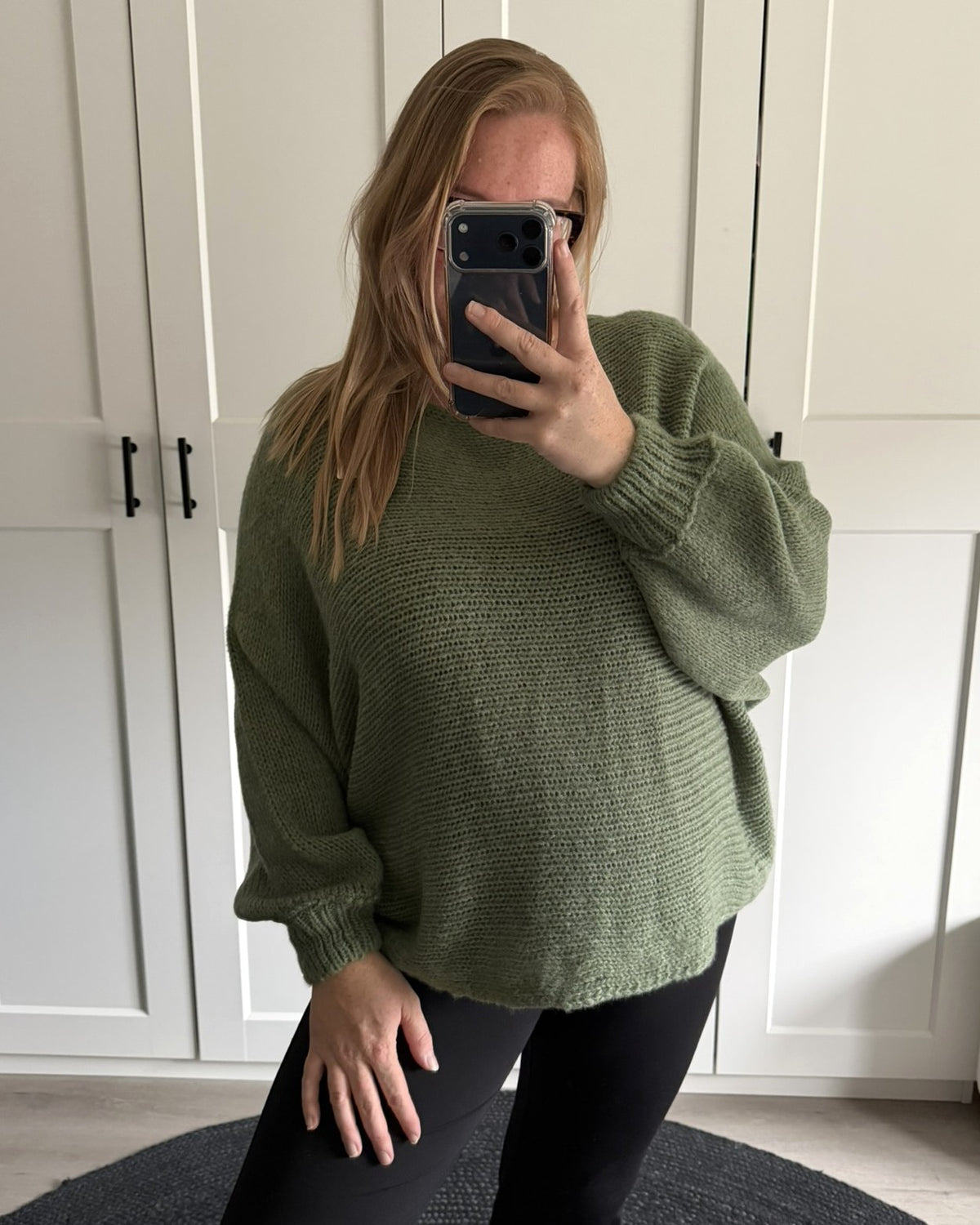 Basic top Ro - groen