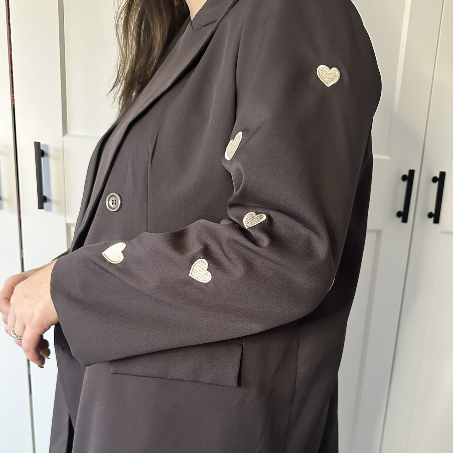 Blazer jack hartjes - Bruin