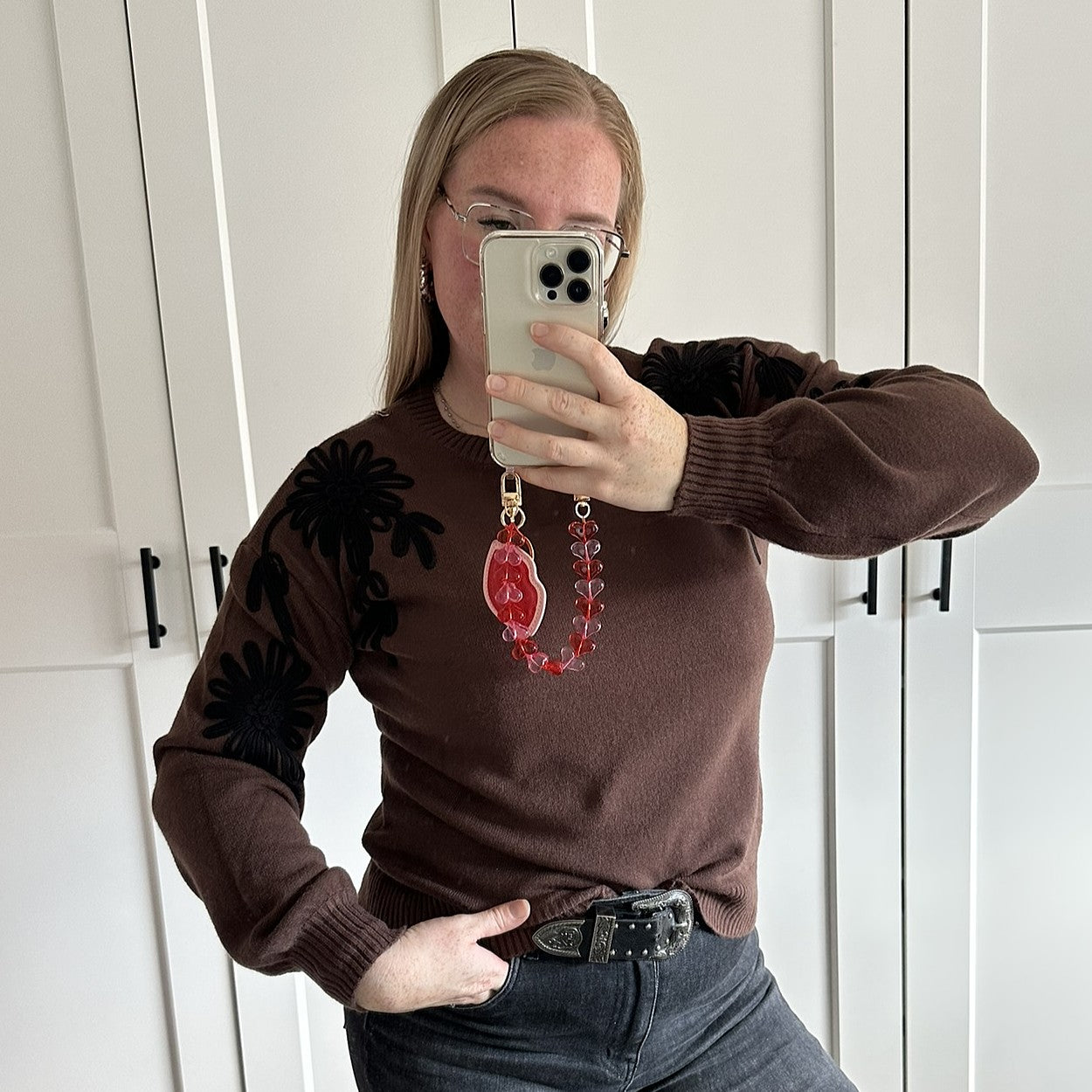 Trui Joyce - Choco bruin