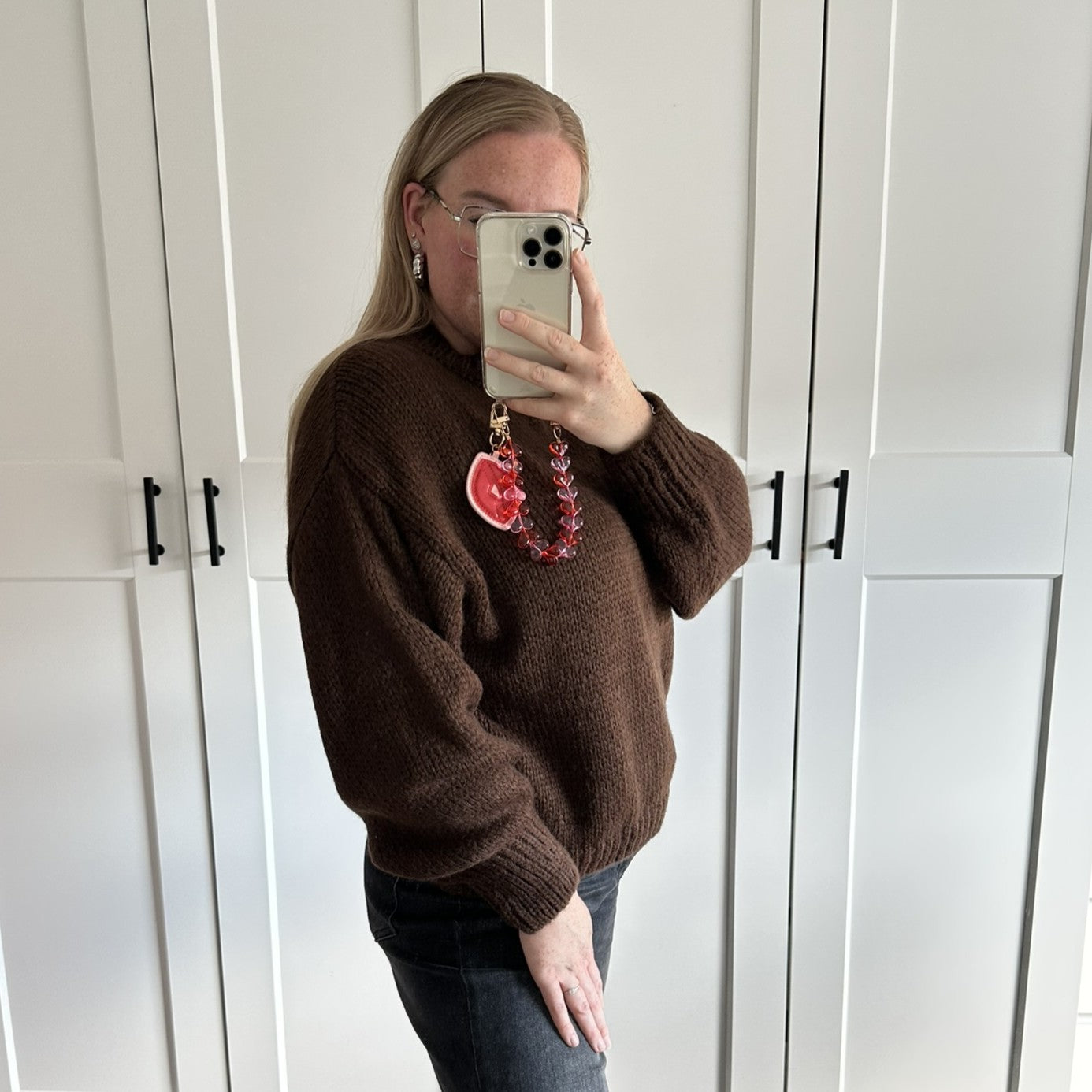 Trui Bella - Choco bruin