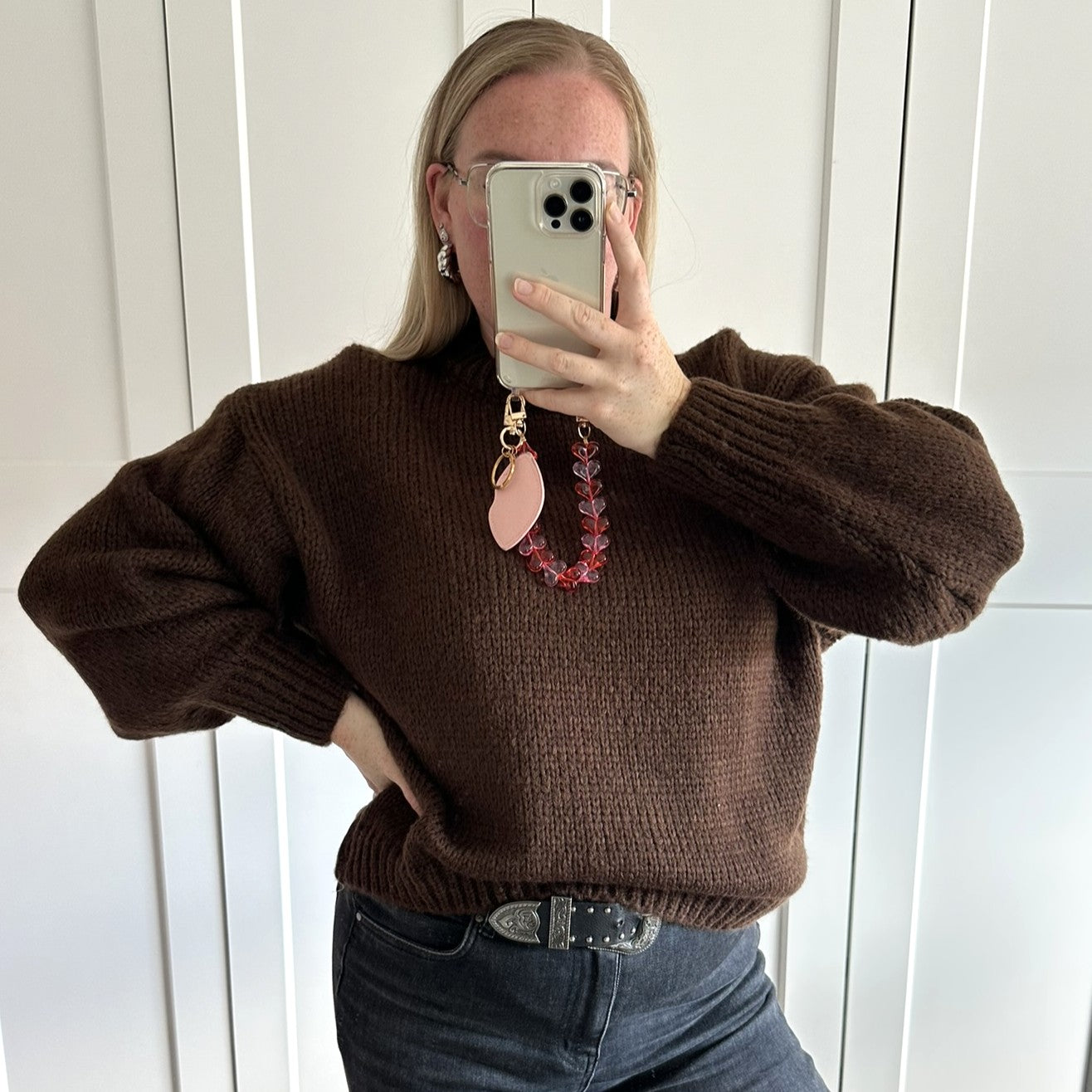 Trui Bella - Choco bruin