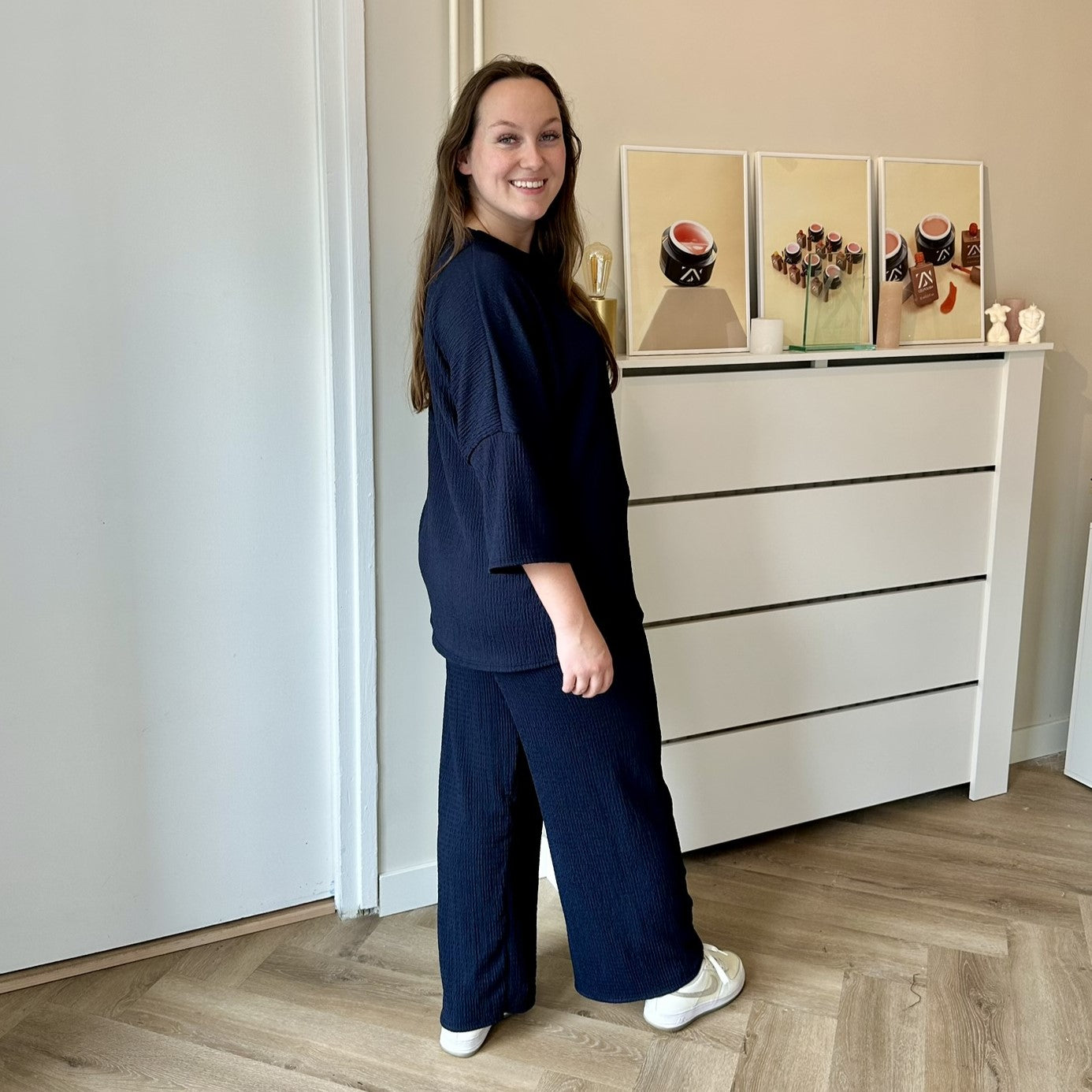 Zoë comfyset - Donker blauw