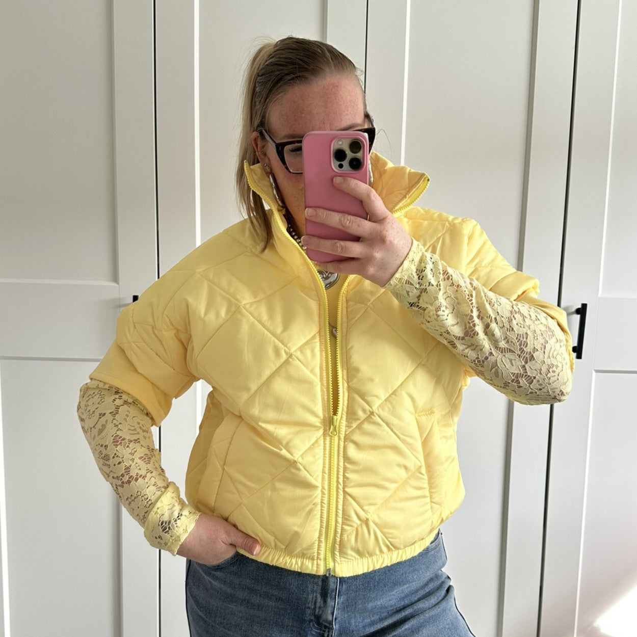 Bodywarmer - geel