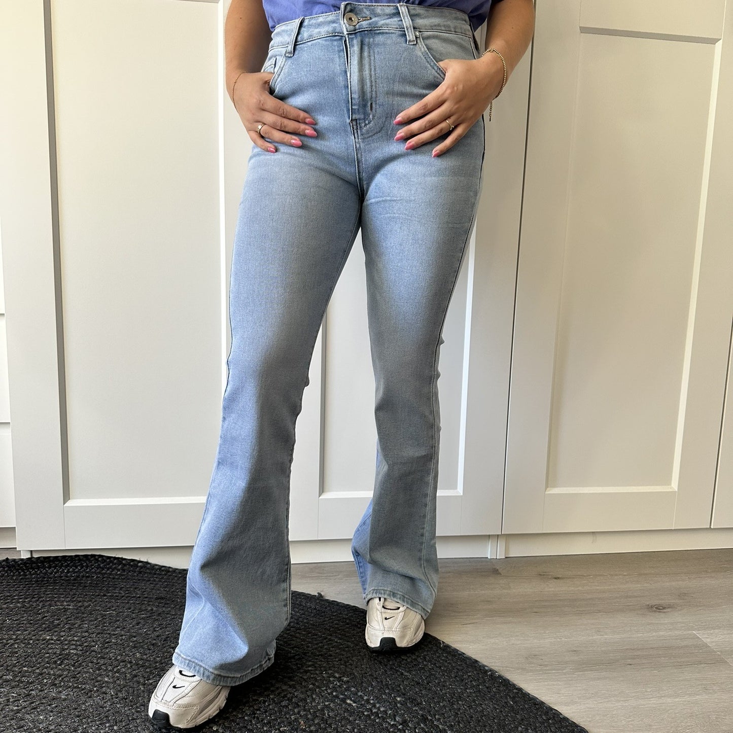 Jeans Goodies Flared - blauw