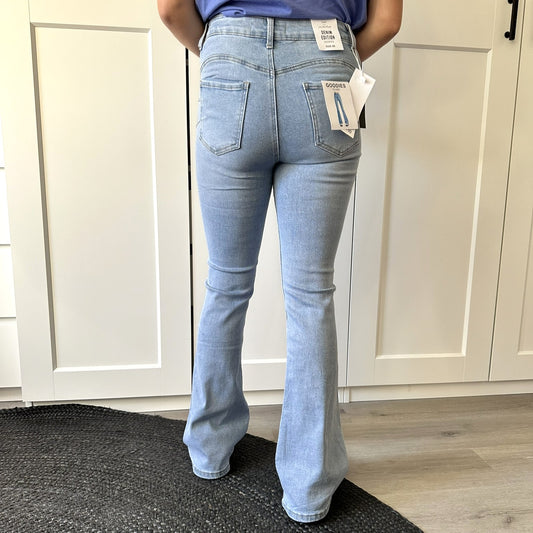 Jeans Goodies Flared - blauw