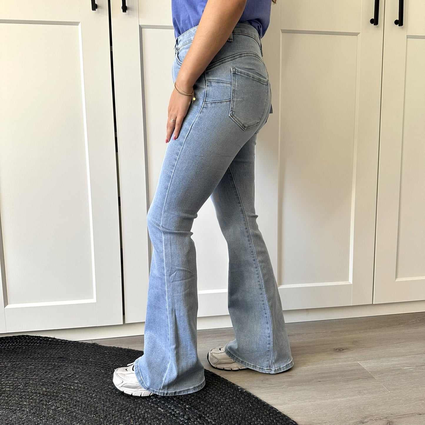 Jeans Goodies Flared - blauw