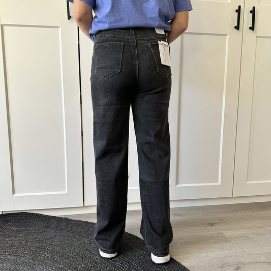 Jeans Goodies Wide leg - zwart/grijs