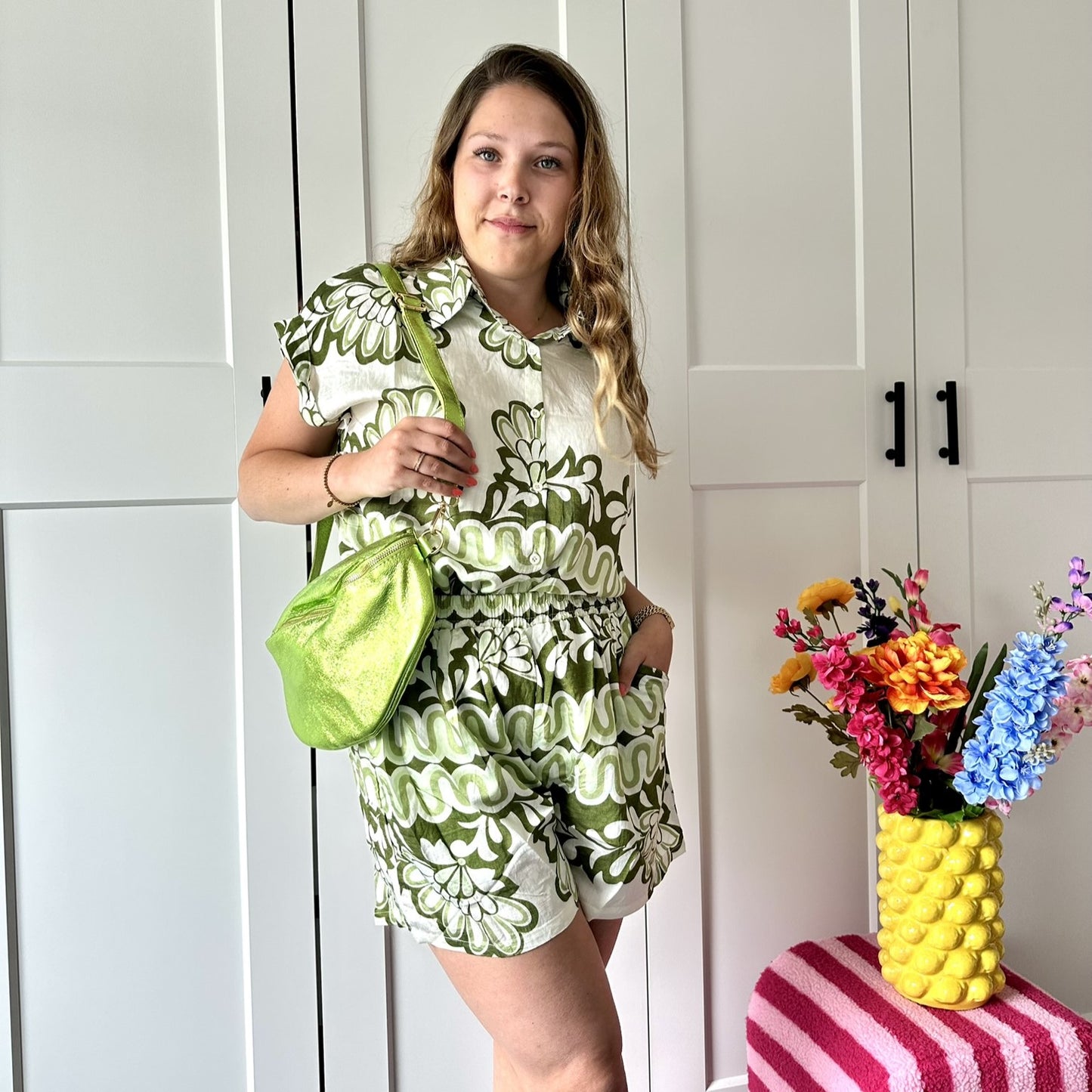 Tweedelige set Marrie - groen