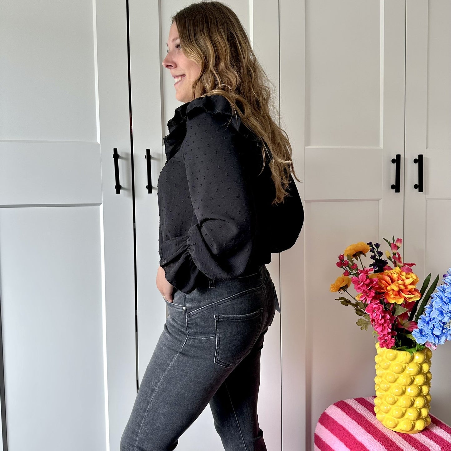 Blouse Demi - zwart