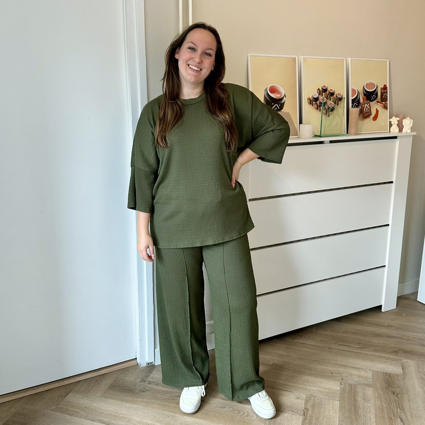 Zoë comfyset - Army green