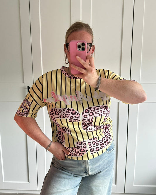 LA TOP PANTER - GEEL