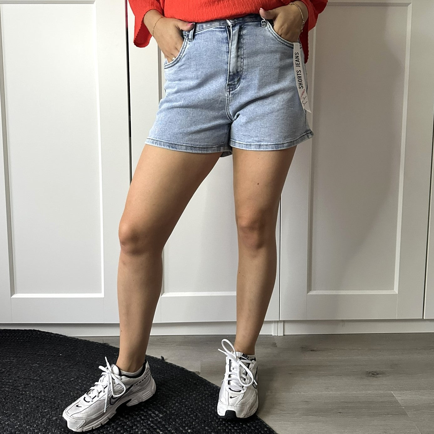 Short Veer - blauw