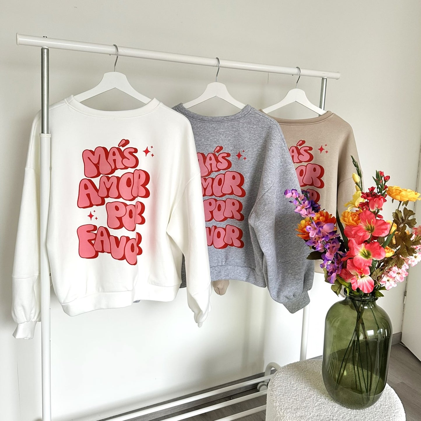 Sweater More Amour - wit