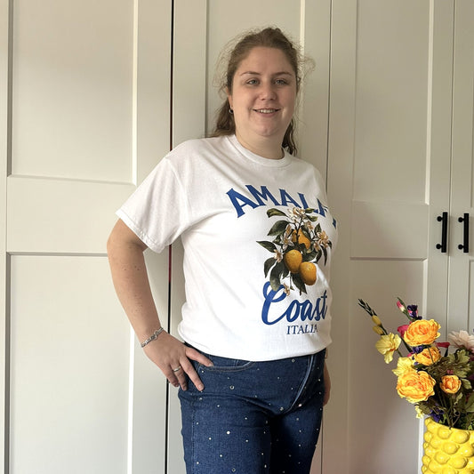 T-shirt Italia - wit