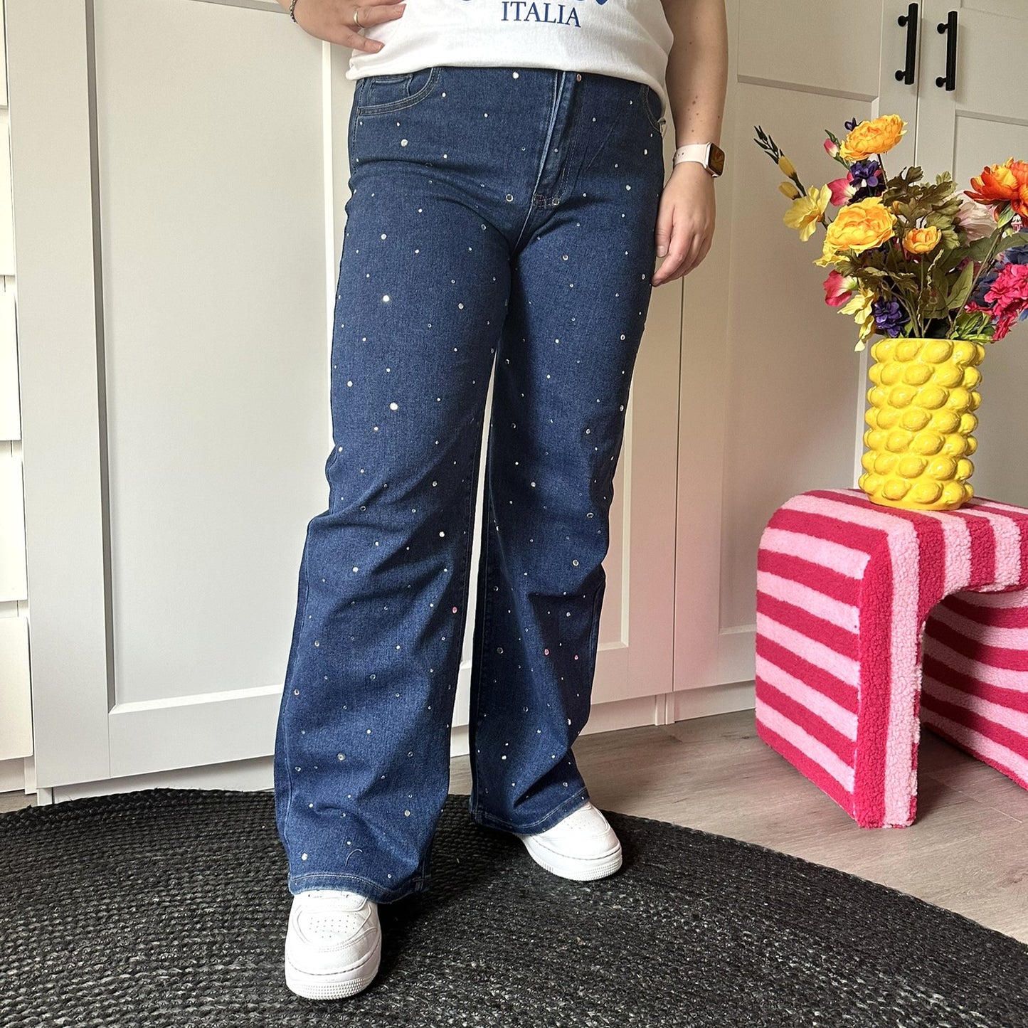 Jeans Diamantjes