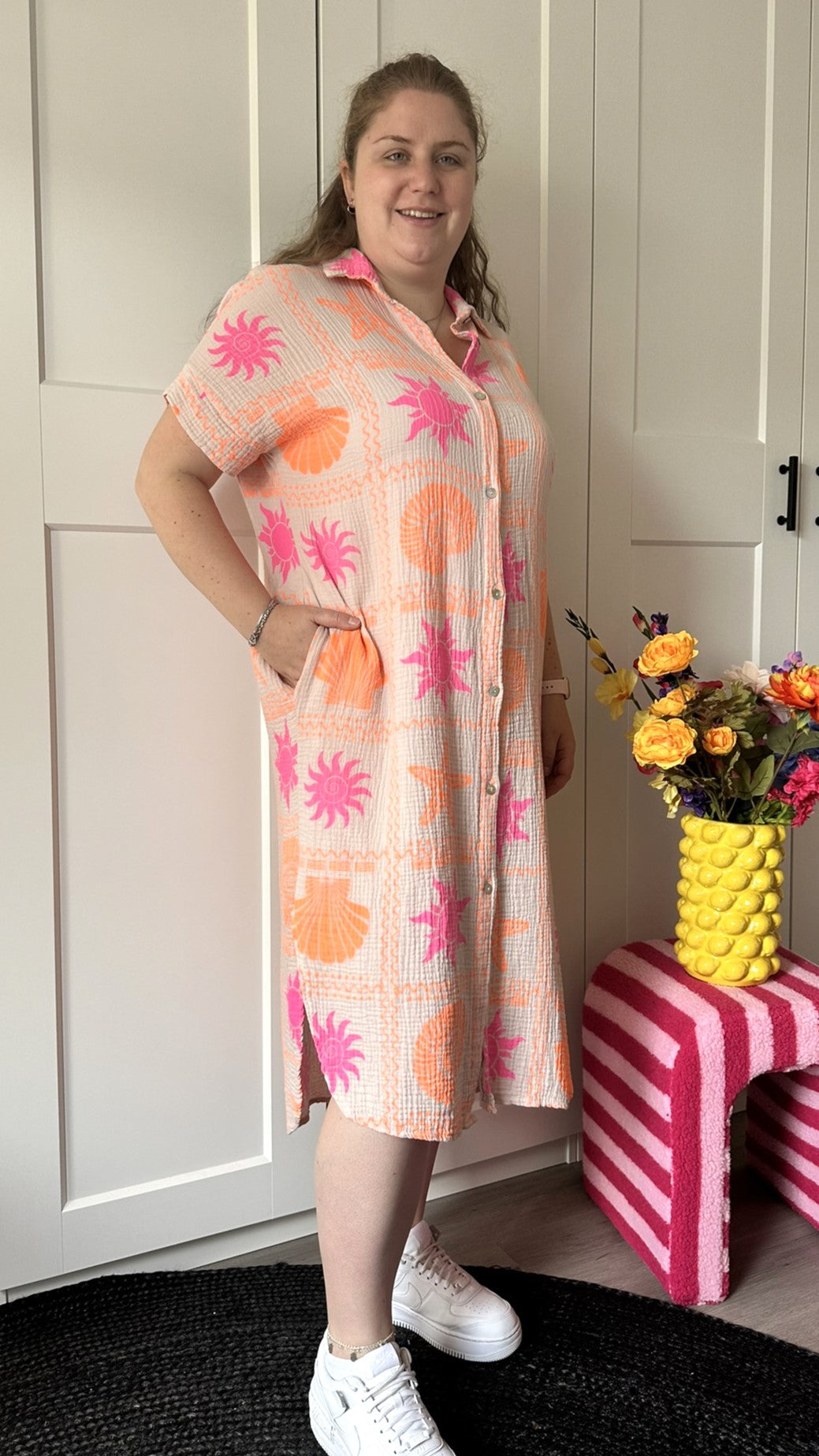 Blouse jurk print