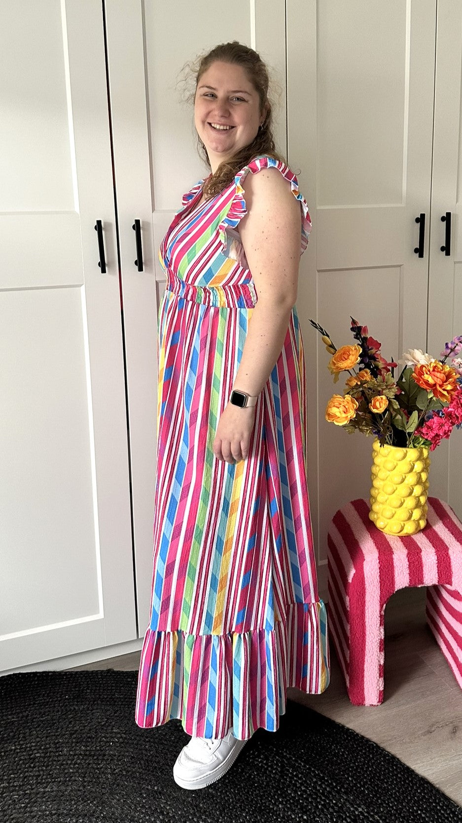 Jurk Multi - roze