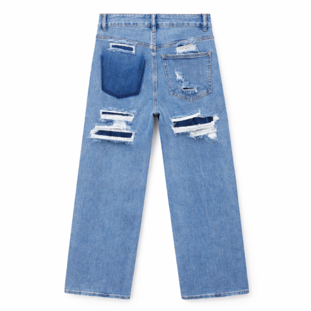 Jeans Demi pocketjeans - Blauw
