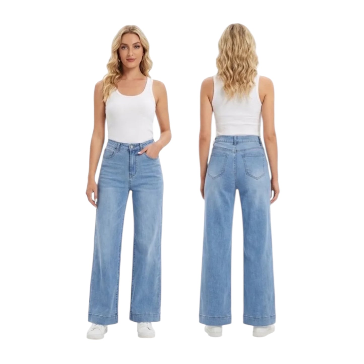 SD jeans loose fit - blauw