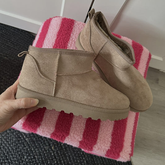 Boots Jayden - Khaki (lage zool)