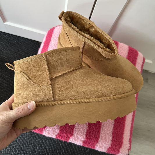 Boots Jayden - Camel (hoge zool)