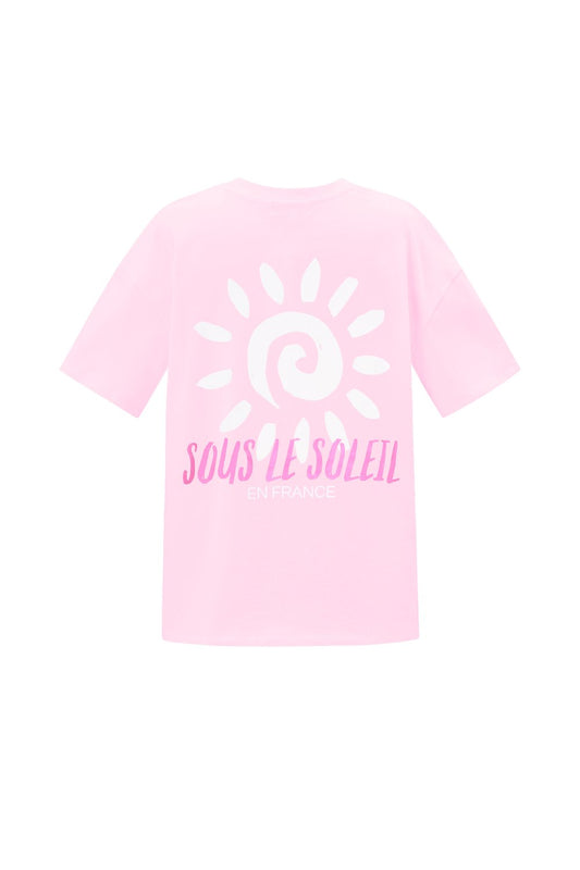 T-shirt Sous Le Solei - roze