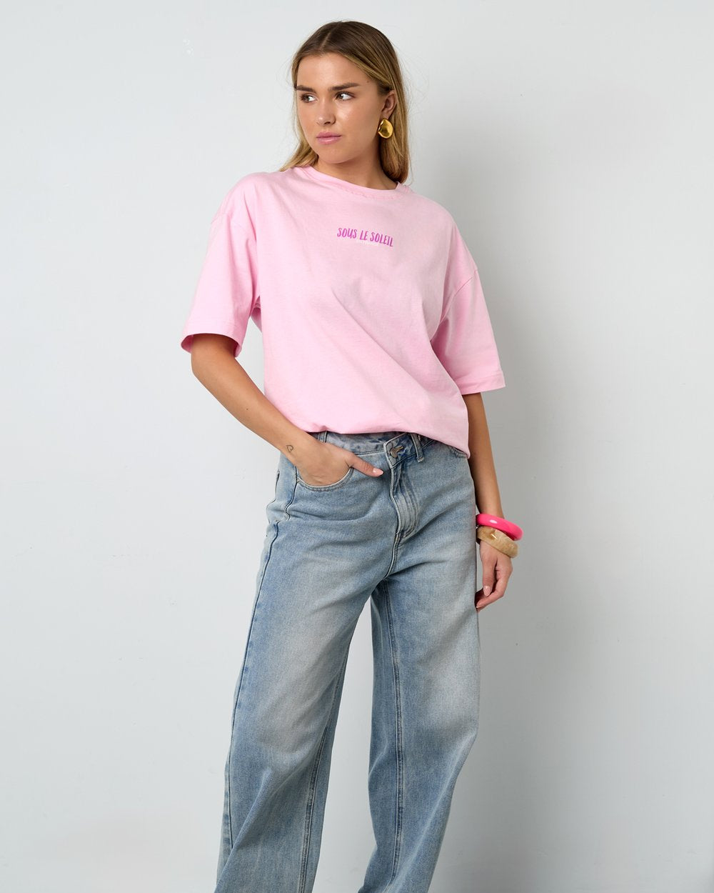T-shirt Sous Le Solei - roze