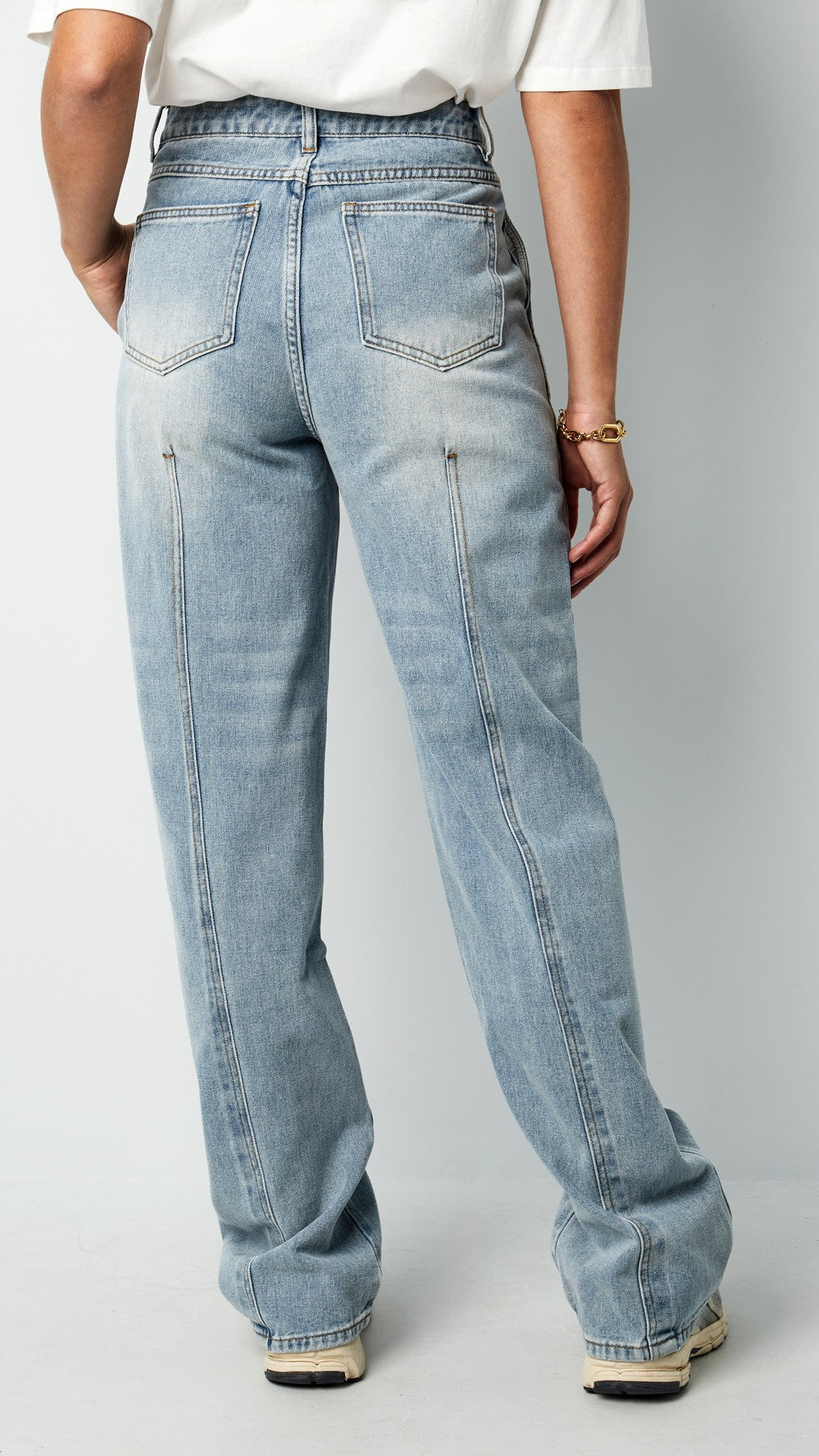 Jeans urban chic - blauw