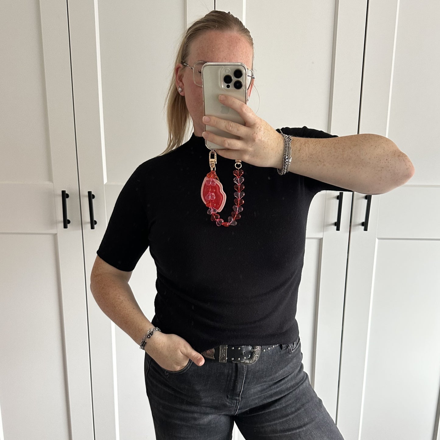 Basic shirt - Zwart (korte mouw)