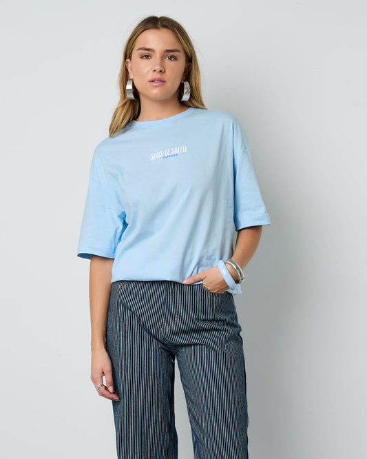 T-shirt Sous Le Solei - blauw