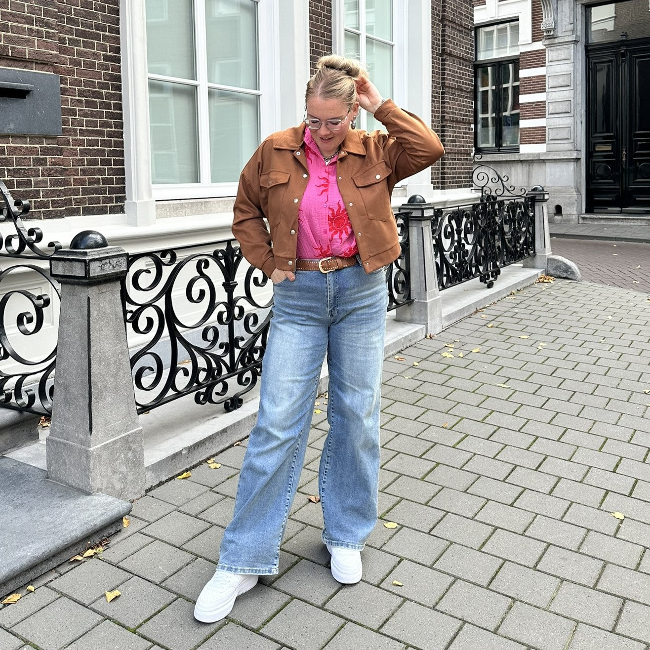 Jeans Laulia - lichte wassing 1J786-4