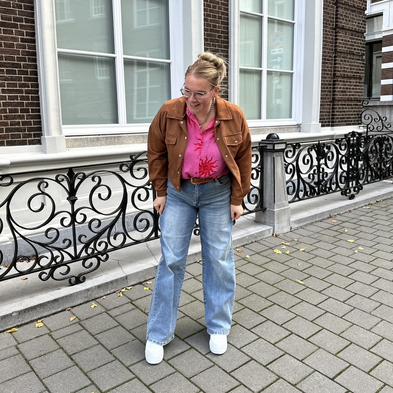 Jeans Laulia - lichte wassing 1J786-4