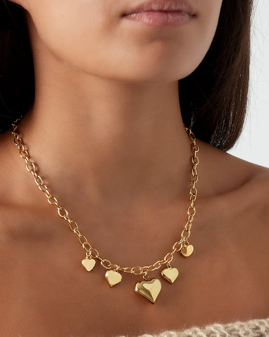 Endless love ketting - zilver