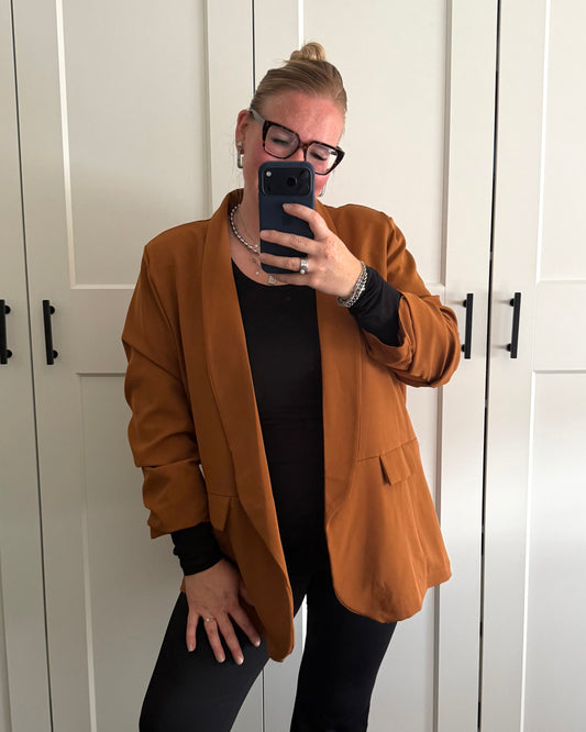 Basic blazer - Camel