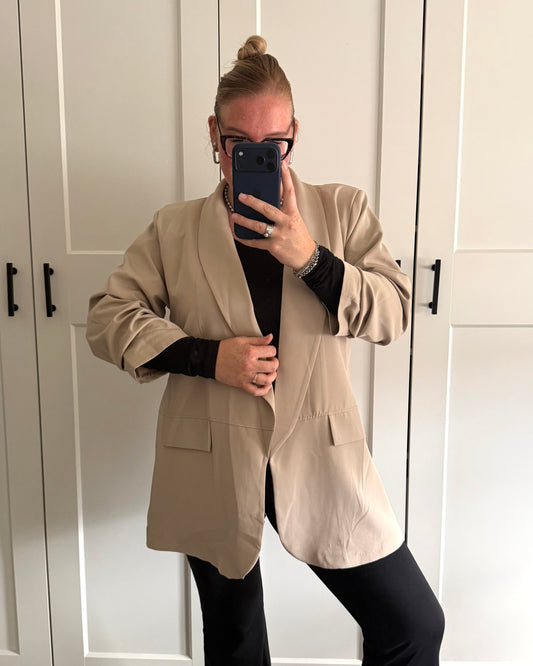 Basic blazer - beige