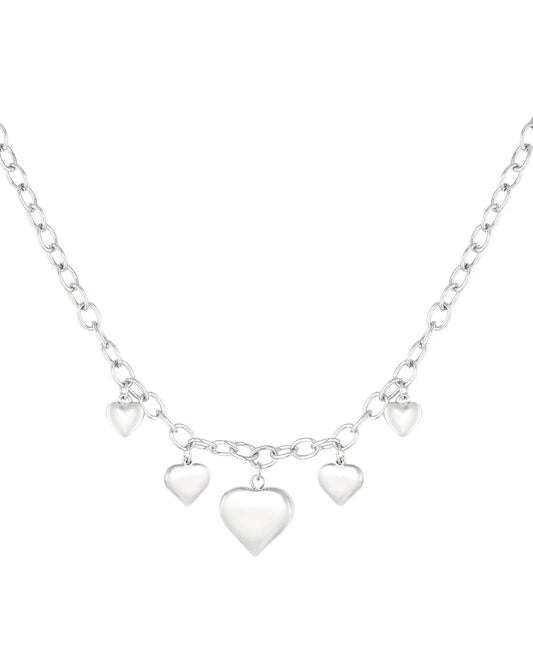 Endless love ketting - zilver