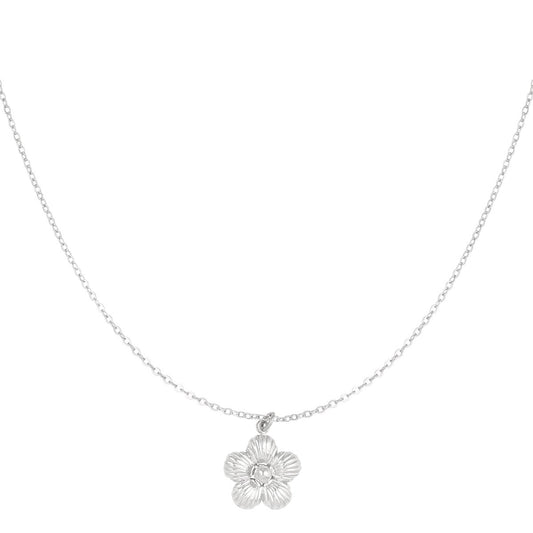 Ketting Daisy - Zilver