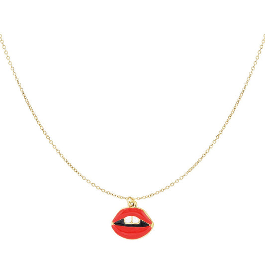 Ketting Lips - goud