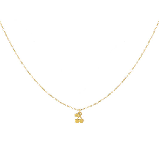 Ketting Cherry - goud