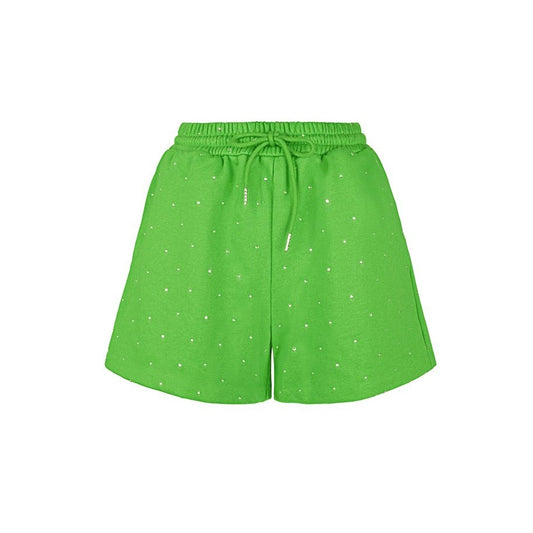 Short met studs - groen