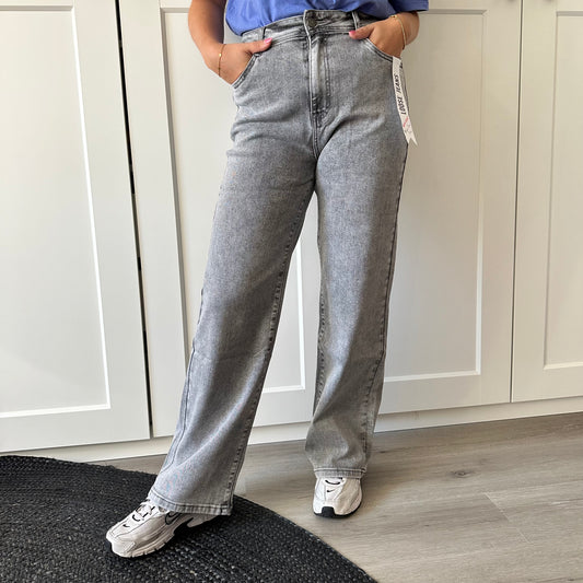 Jeans loose fit - grijs
