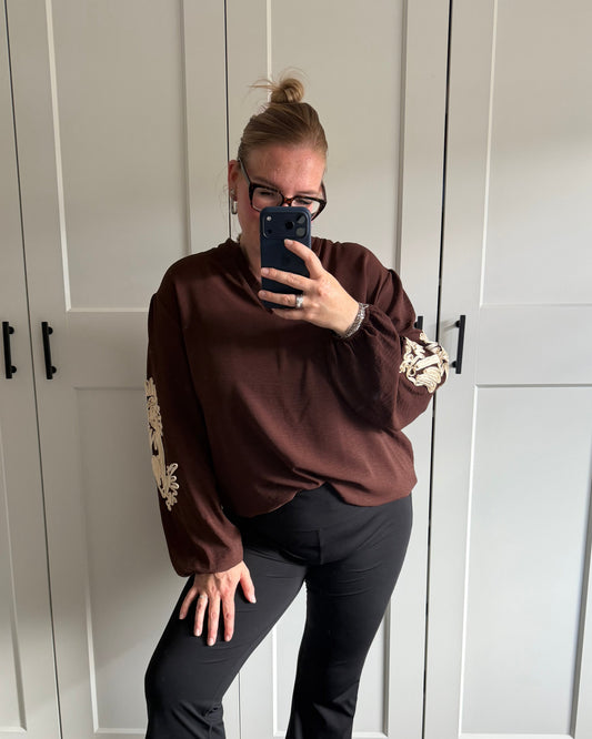 Blouse Nova - bruin