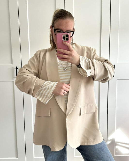 Blazer basic - beige