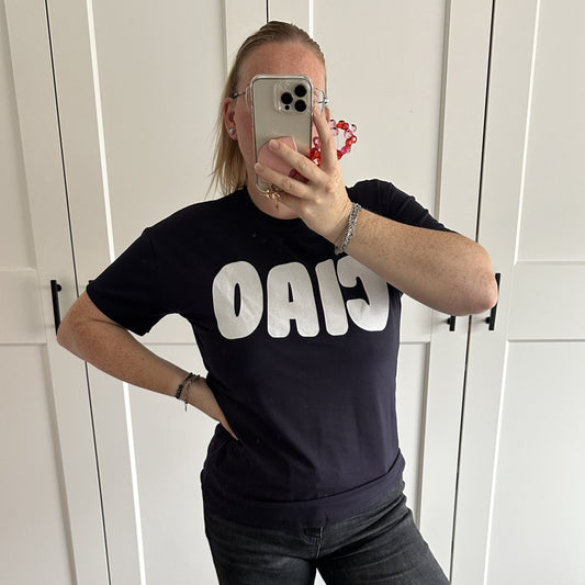 T-shirt Ciao - Blauw