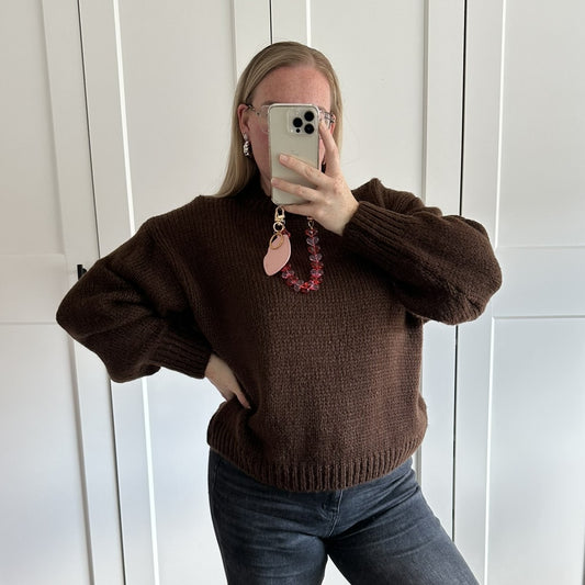 Trui Bella - Choco bruin
