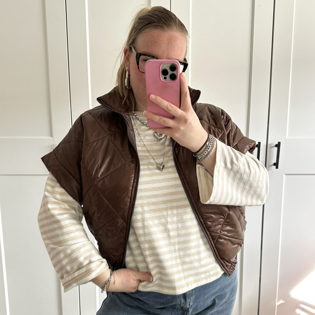 Bodywarmer - bruin