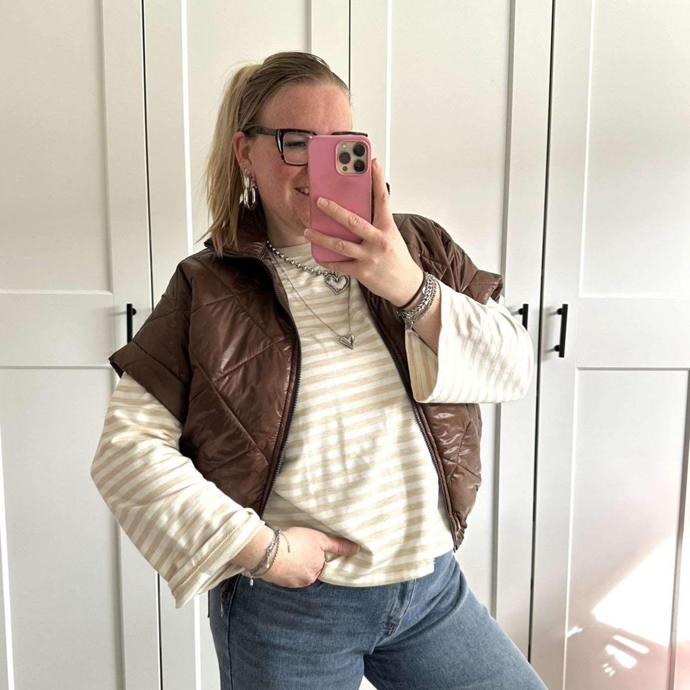 Bodywarmer - bruin